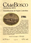Franciacorta_Ca del Bosco 1986